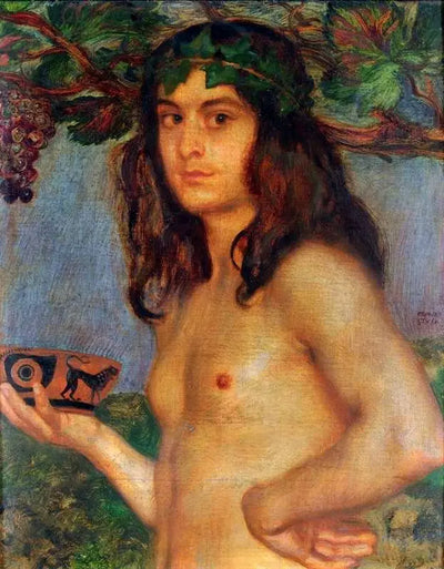 Reproduction du tableau « Dionysos - Franz Von Stuck » par Alpha Reproduction en peinture à l’huile