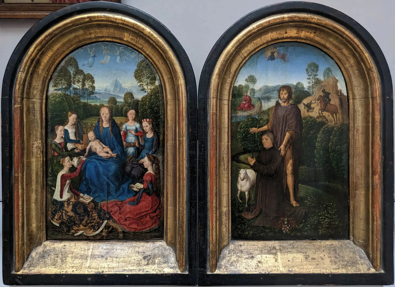 diptykon av Jean du Cellier - Hans Memling