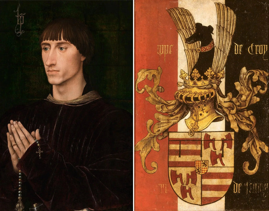 Diptykon av Philippe de Croy - Rogier van der Weyden
