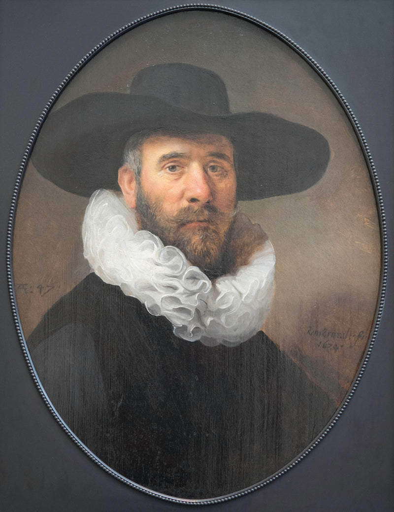 Portrett av Dirck Jansz.Pesser - Rembrandt