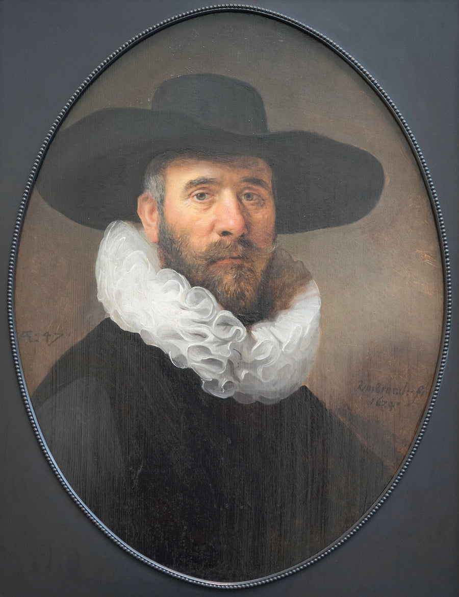 Portrett av Dirck Jansz.Pesser - Rembrandt