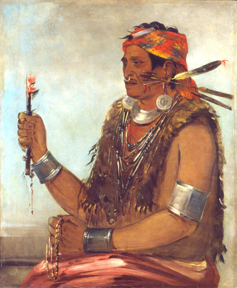 Dix-sqúat-a-way, La Porte Ouverte, kjent under navnet Profeten, bror til Tecumseh - George Catlin

Source:
Dix-sqúat-a-way, La Porte Ouverte, Connu sous le nom du Prophète, Frère de Tecumseh - George Catlin