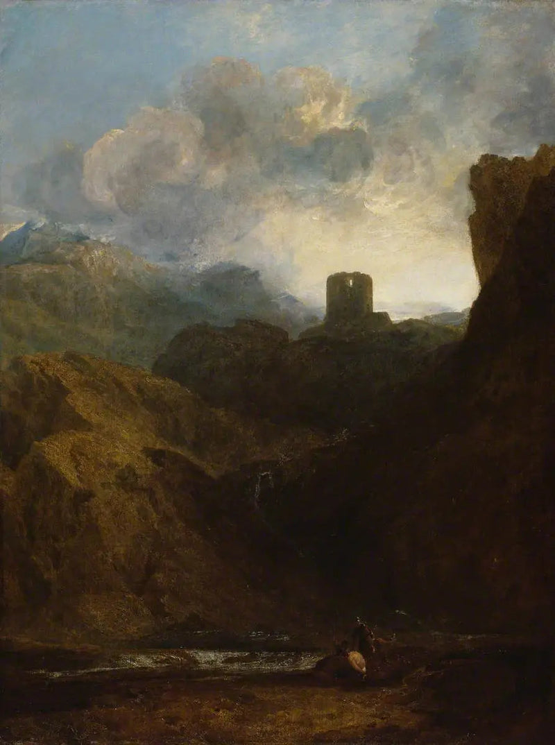 Dolbadern Slott - J. M. W. Turner