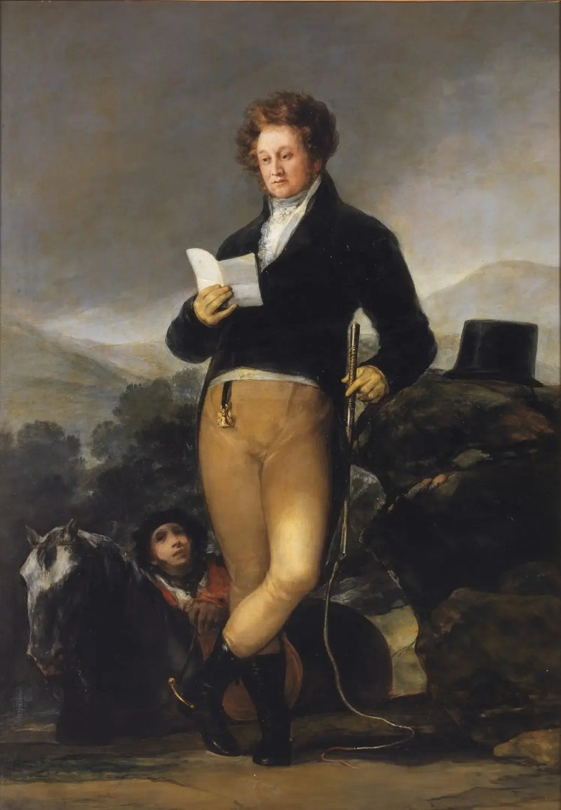 Don Francisco de Borja Tellez Giron, den tiende hertugen av Osuna - Francisco de Goya