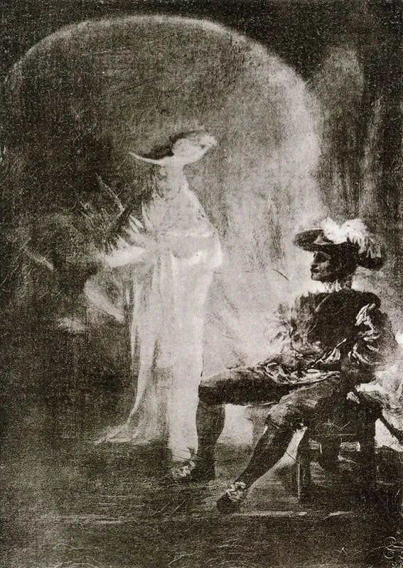 Don Juan og Kommandøren - Francisco de Goya