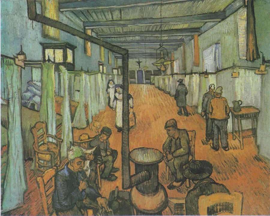 Sovesal på sykehuset i Arles - Vincent van Gogh