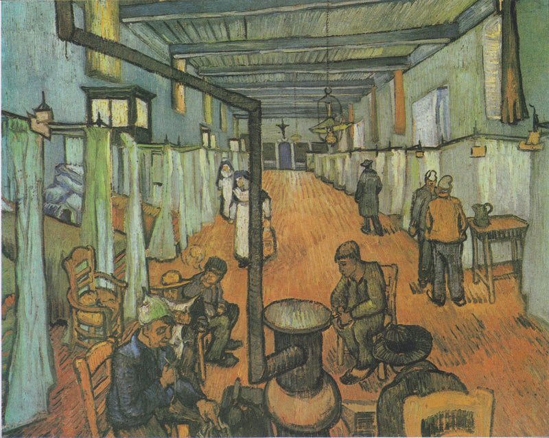 Sovesal på sykehuset i Arles - Vincent van Gogh