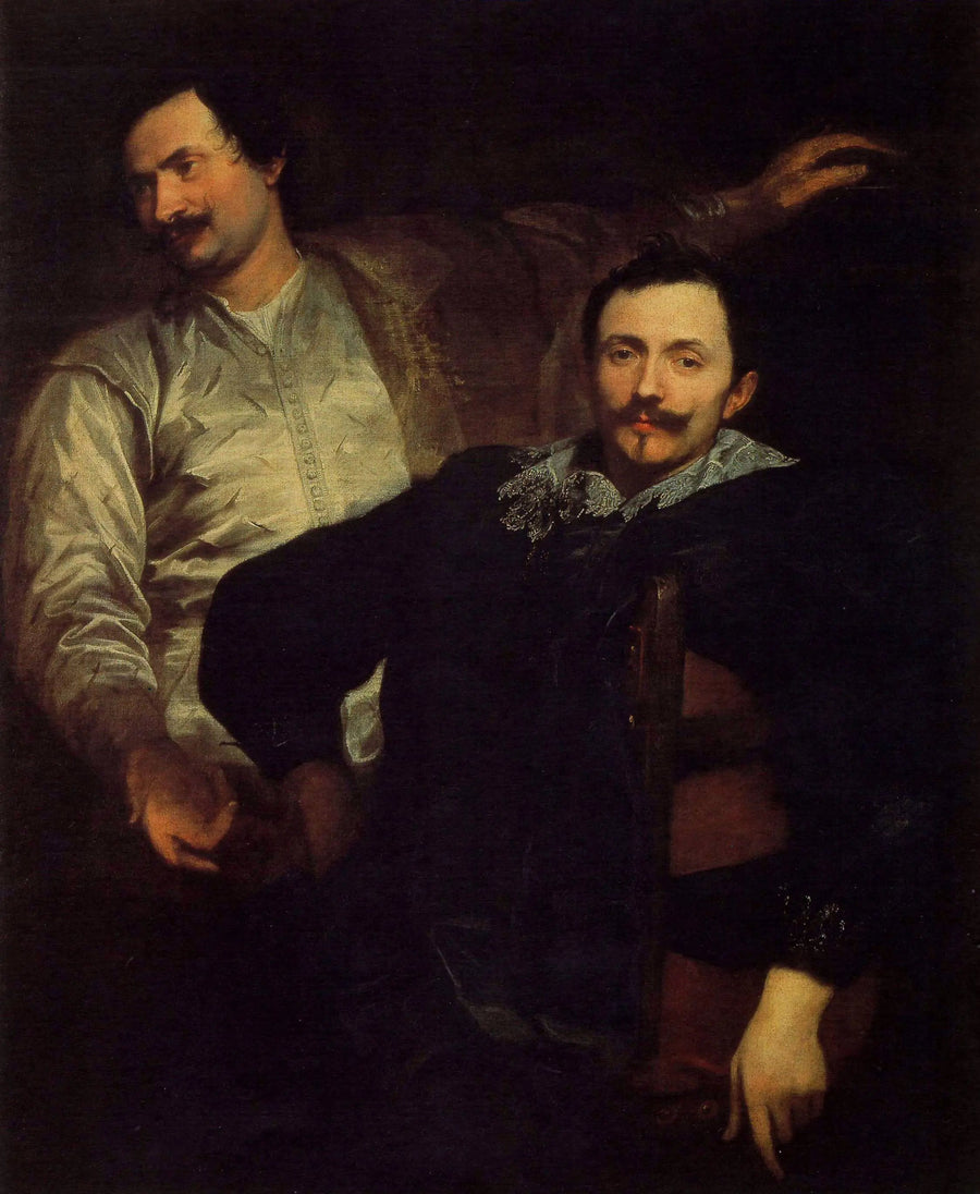Dobbeltportrett av Cornelis og Lucas de Wael - Antoine van Dyck

Source:
Double portrait de Cornelis et Lucas de Wael - Antoine van Dyck