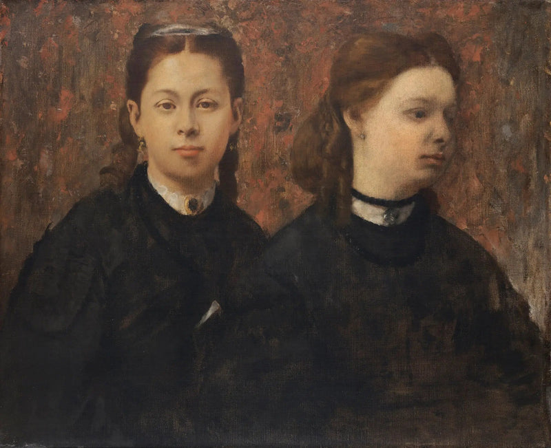 Dobbeltportrett - Malerens Fetter - Edgar Degas