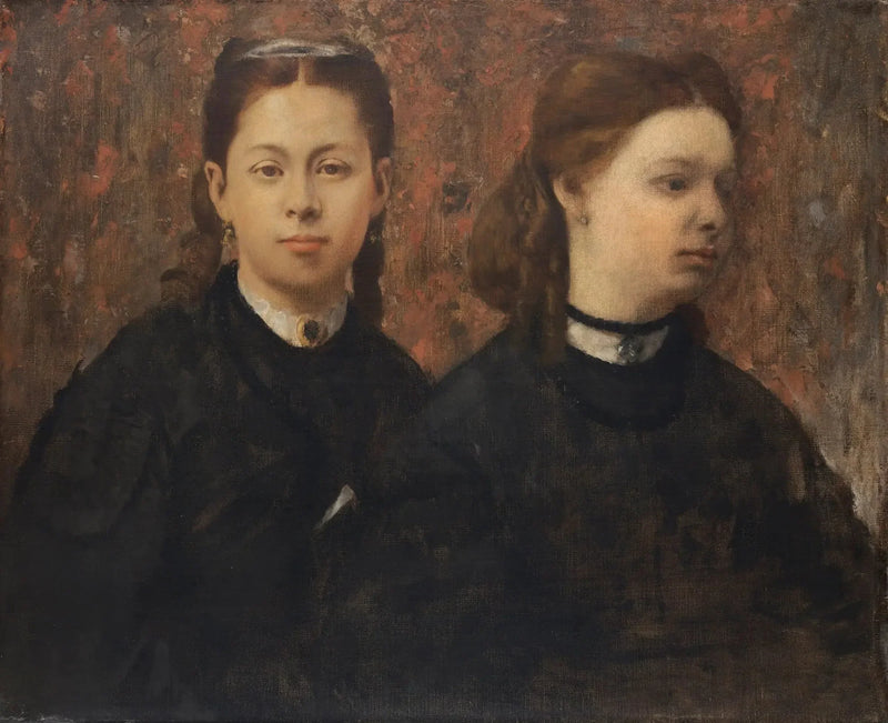 Dobbeltportrett - Malerens Fetter - Edgar Degas