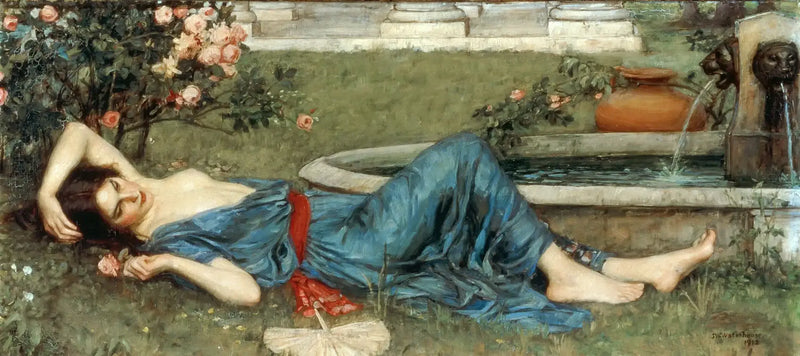 Doux été - John William Waterhouse