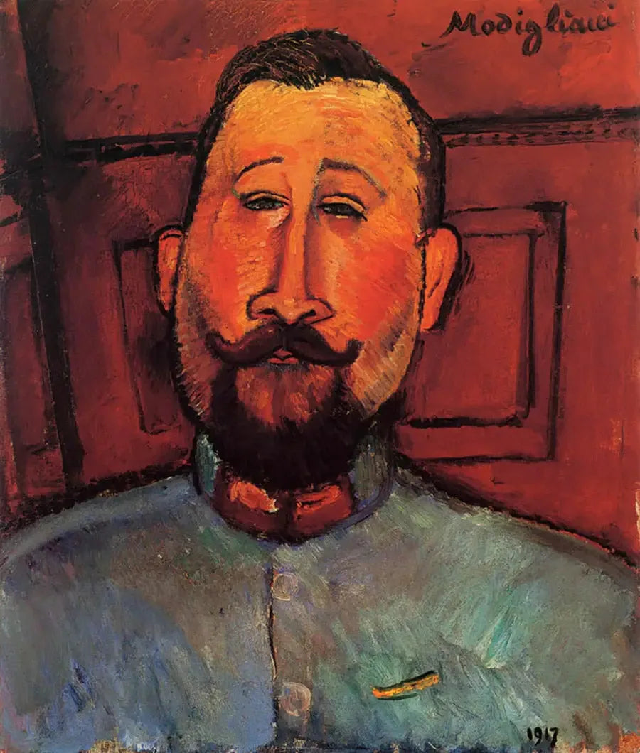 Dr Deveraigne - Den vakre majoren - Amedeo Modigliani