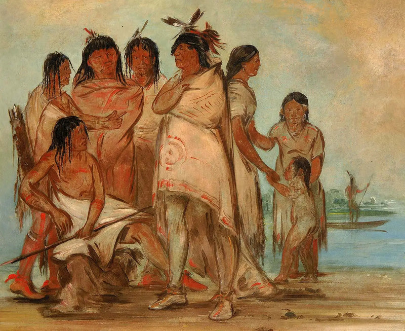 Du-cór-re-a, leder av stammen, og hans familie - George Catlin

Source:
Du-cór-re-a, chef de la tribu, et sa famille - George Catlin