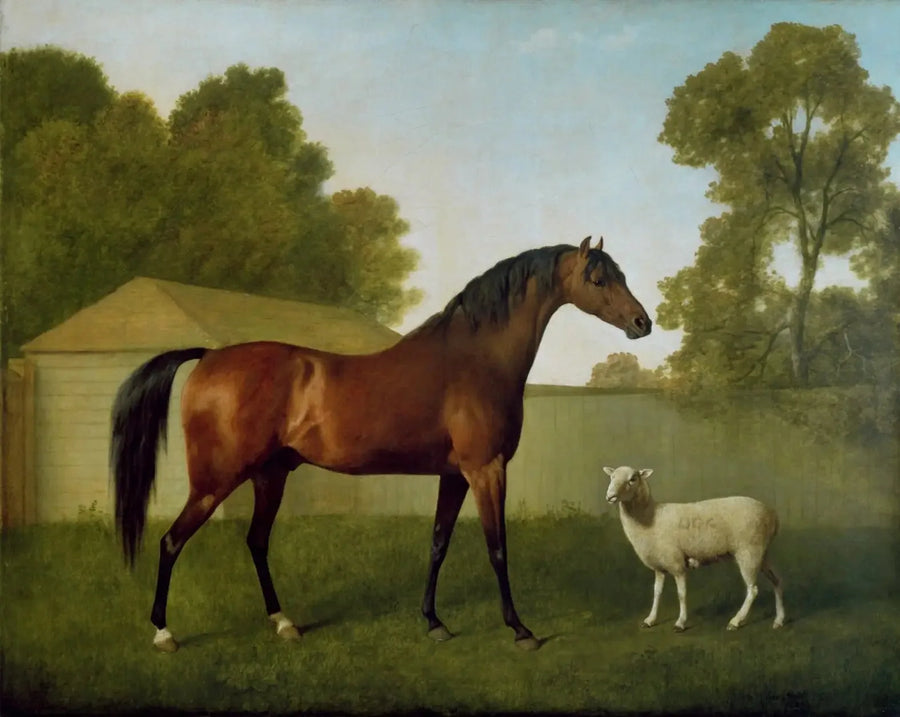 Dungannon, eid av oberst O'Kelly, malt i en innhegning med en sau - George Stubbs

Source:
Dungannon, propriété du colonel O'Kelly, peint dans un paddock avec un mouton - George Stubbs