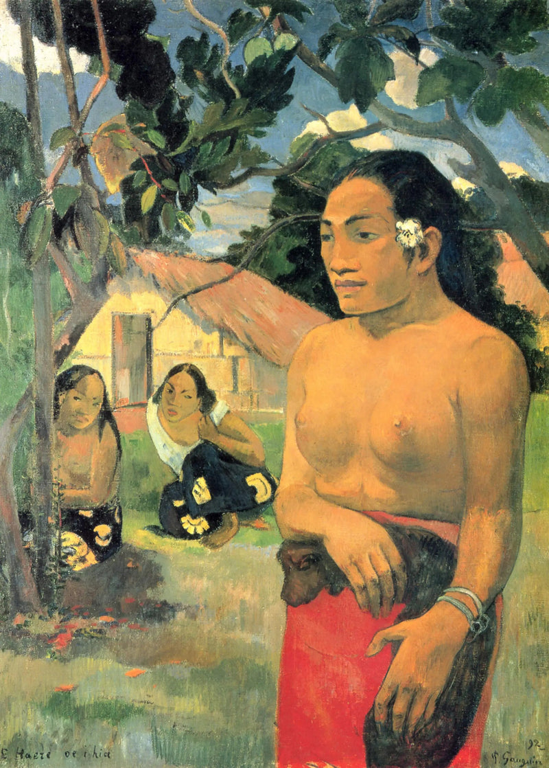 E haere du i hia - Paul Gauguin