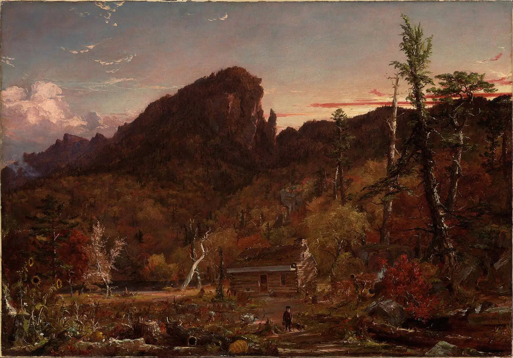 Eagle Cliff, New Hampshire - Jasper Francis Cropsey image 1 copie de tableau peinte à la main