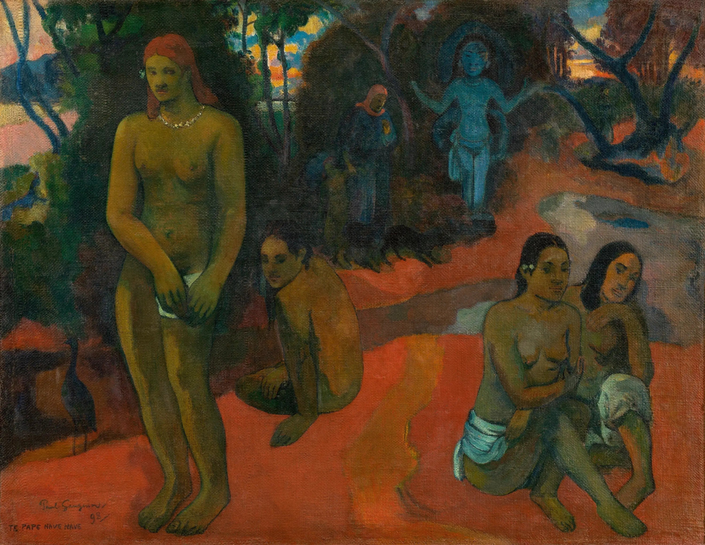 Eau délicieuse - Paul Gauguin image 1 tableau peint à l’huile sur toile