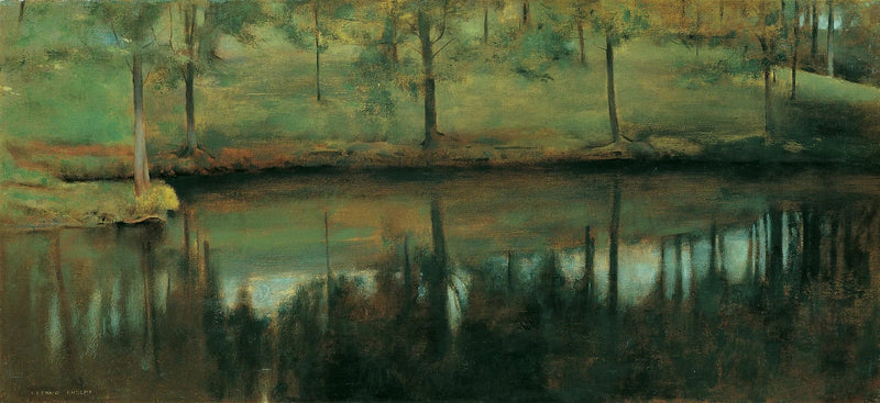 flatt vann - Fernand Khnopff
