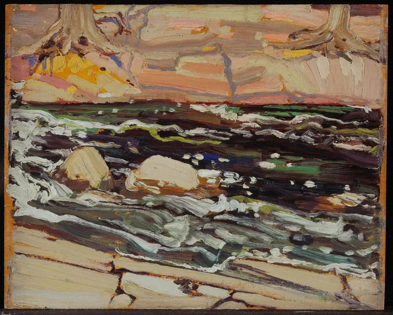 Mørke vann - Tom Thomson

Source:
Eaux sombres - Tom Thomson