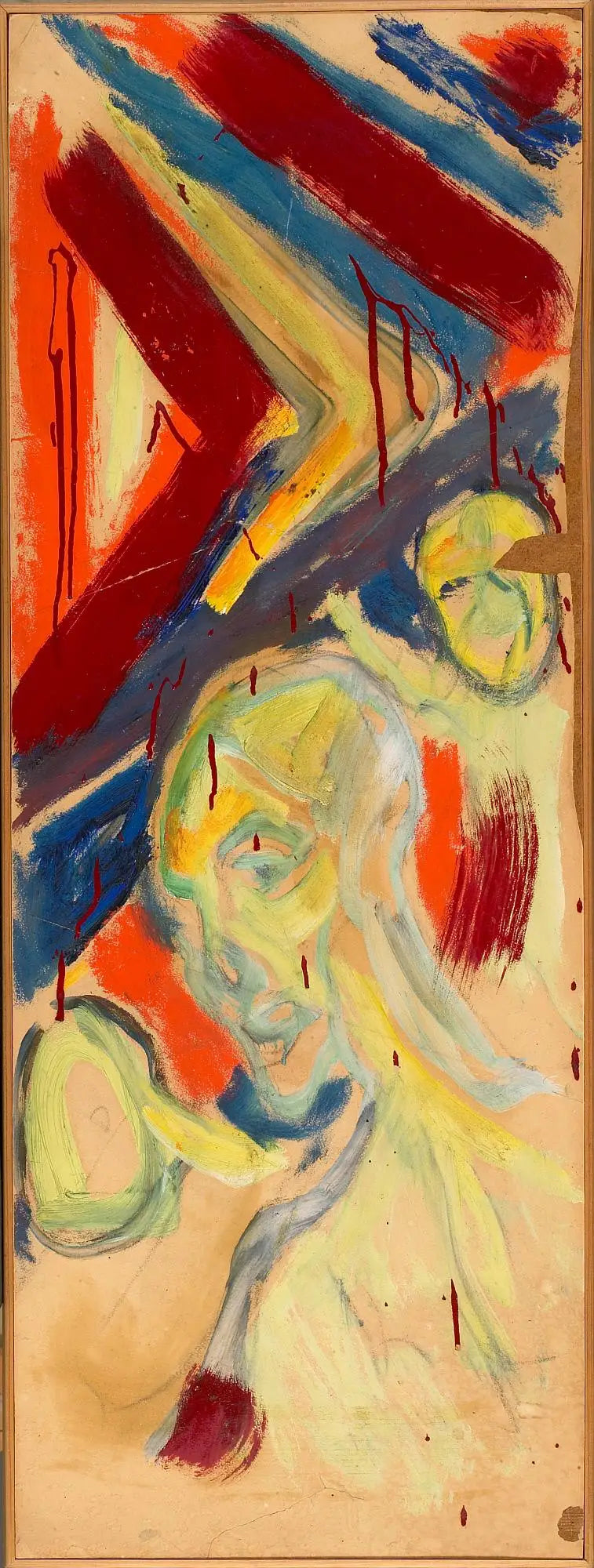 Skisse for et dekor - Edvard Munch