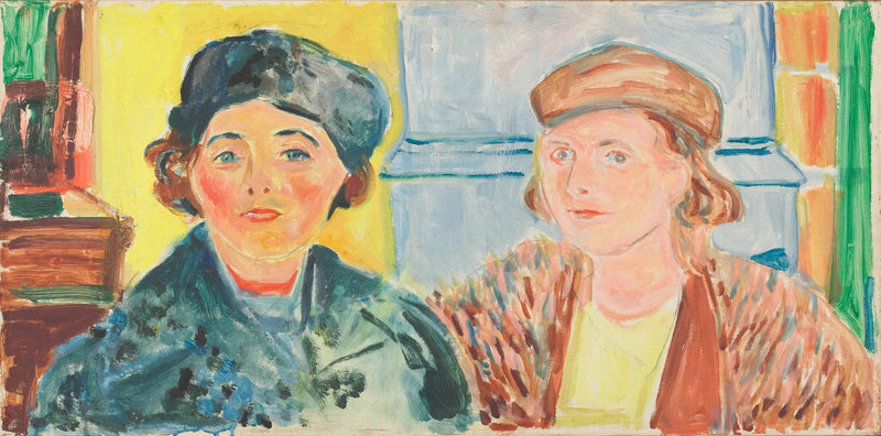 Ebba Ridderstad og Marika Pauli - Edvard Munch