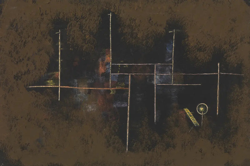 stillas for en ny bygning - Paul Klee