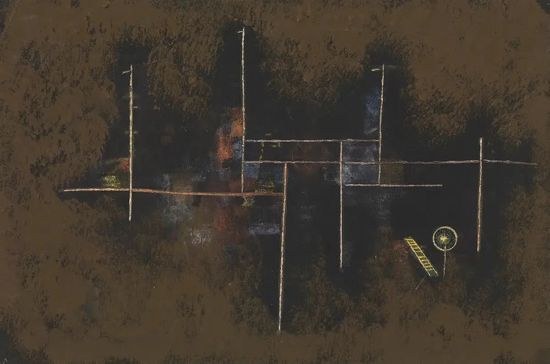 stillas for en ny bygning - Paul Klee