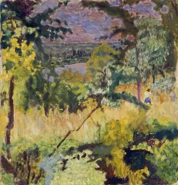 Utflukt ved elven, Vernon - Pierre Bonnard