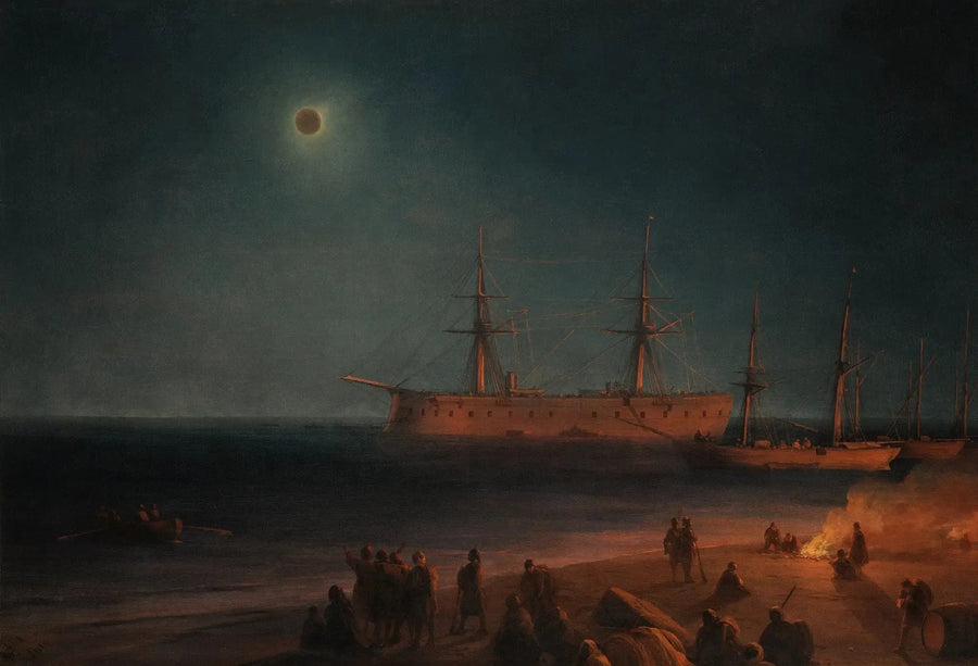 Solformørkelse i Feodosia - Ivan Aivazovskij

Source:
Éclipse solaire à Feodosia - Ivan Aïvazovski
