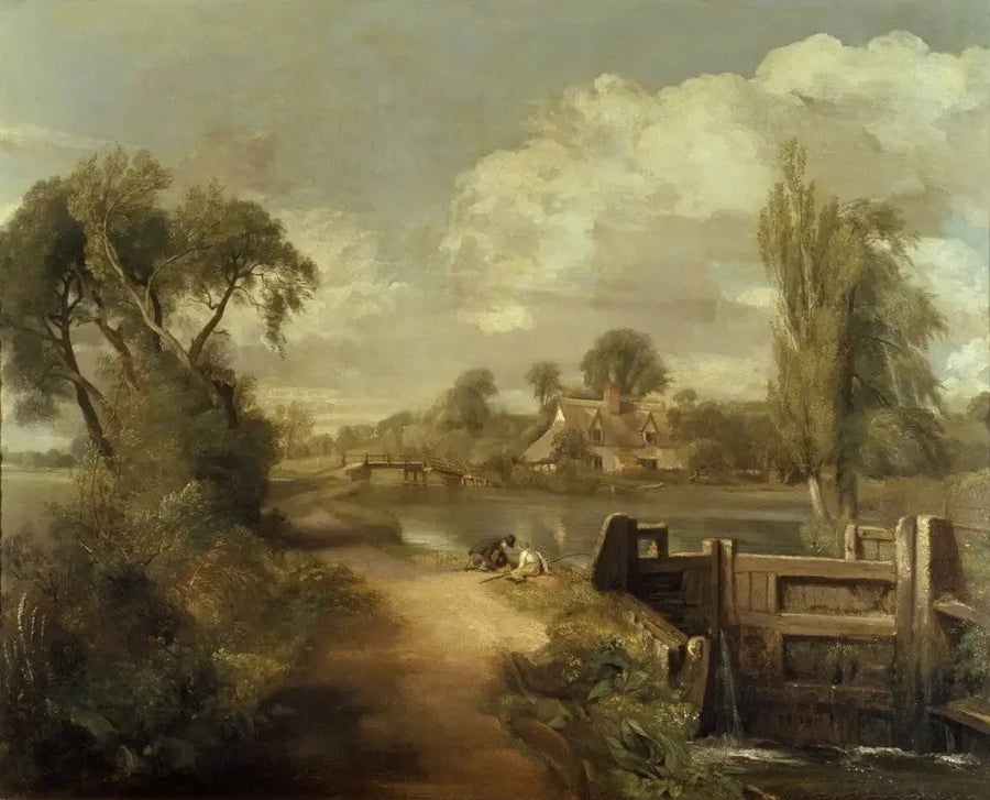 Flatford-sluse - John Constable