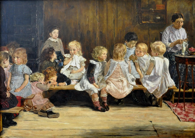 Barnehage i Amsterdam - Max Liebermann