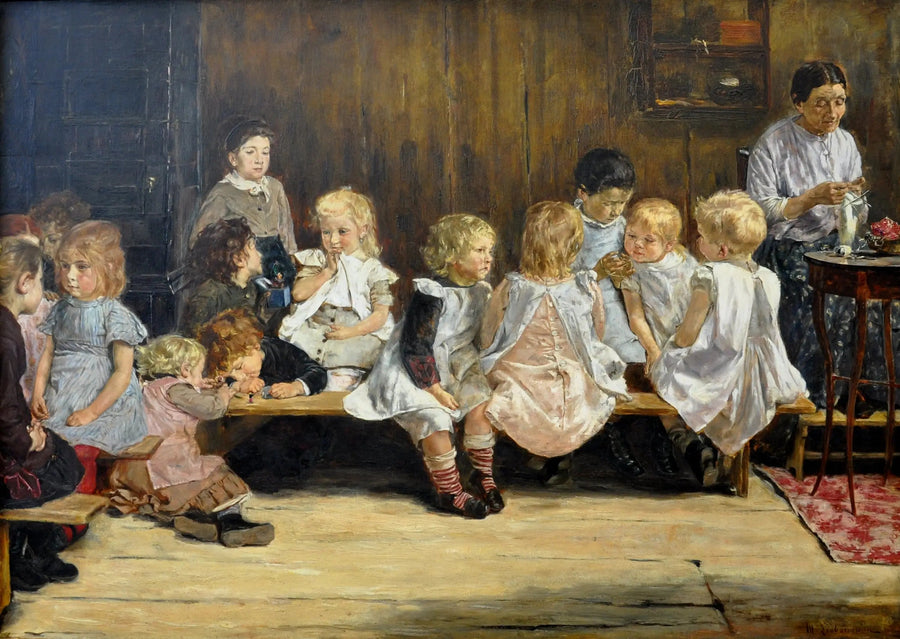 Barnehage i Amsterdam - Max Liebermann