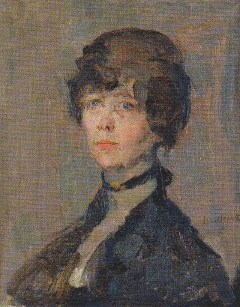 Nederlandsk forfatterinne Ina Boudier-Bakker (1875-1966). - Isaac Israëls