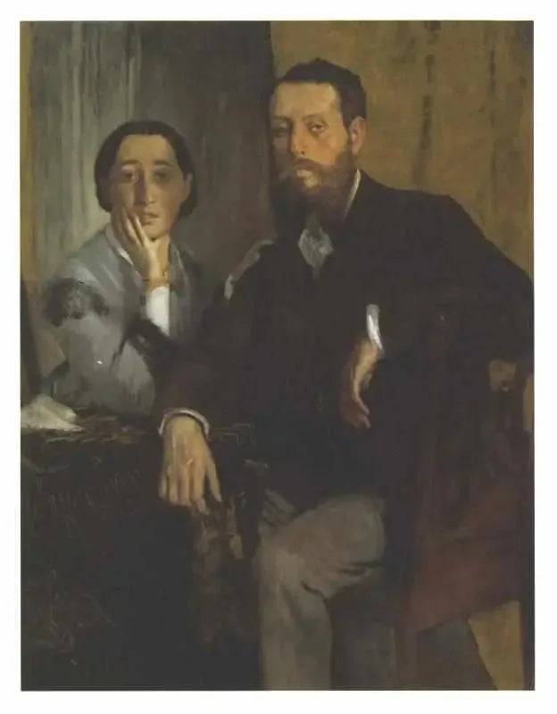 Edmondo og Thérèse Morbilli - Edgar Degas