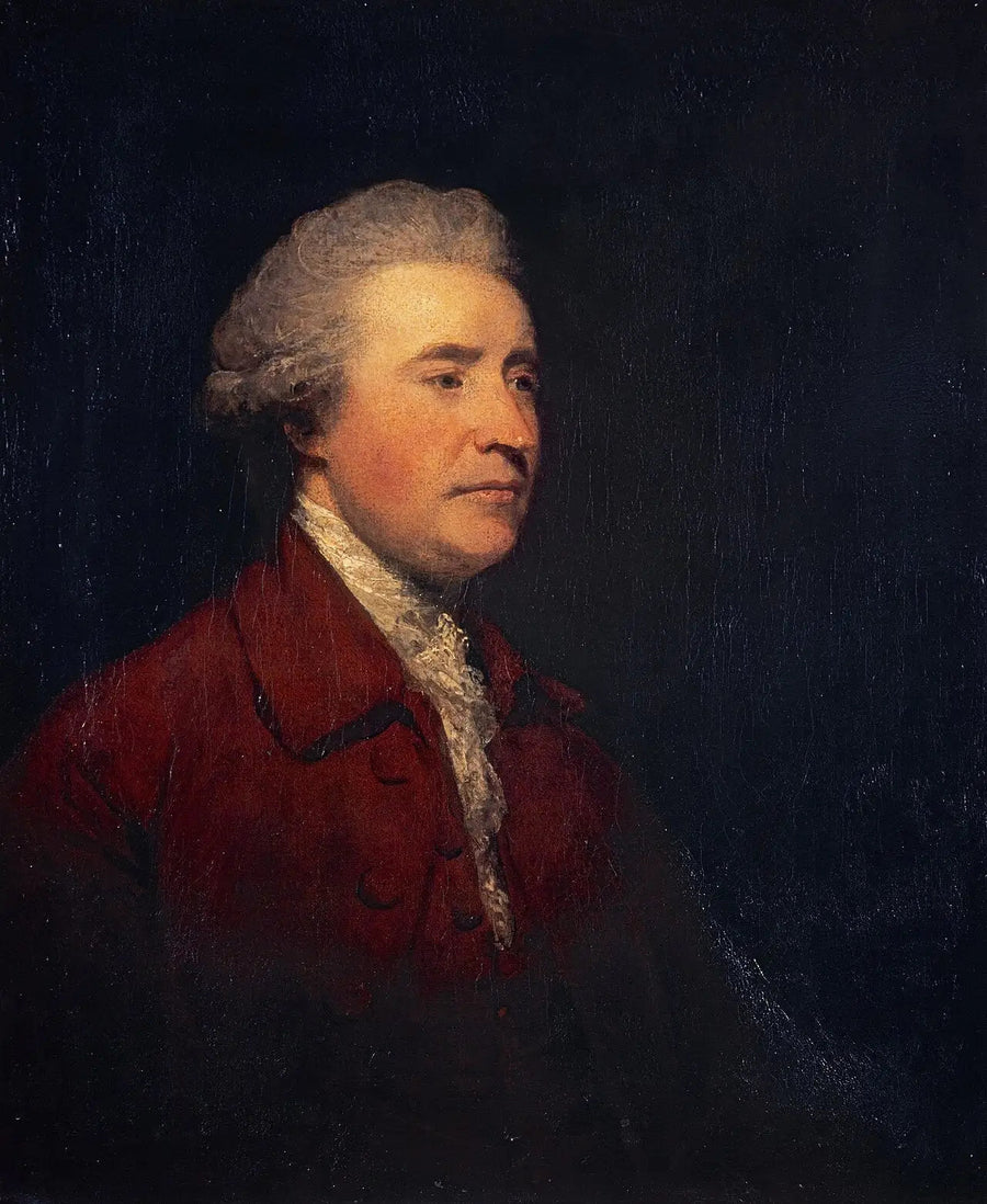 Edmund Burke, 1729 - 1797. Statsmann, taler og forfatter - Joshua Reynolds