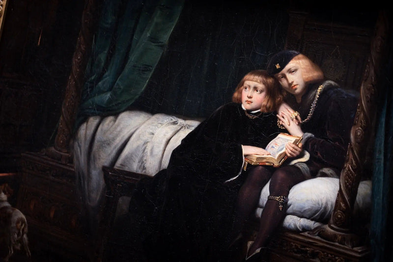 Édouard V og hertugen av York i Toweren - Paul Delaroche

Source:
Édouard V et le duc d'York dans la Tour - Paul Delaroche