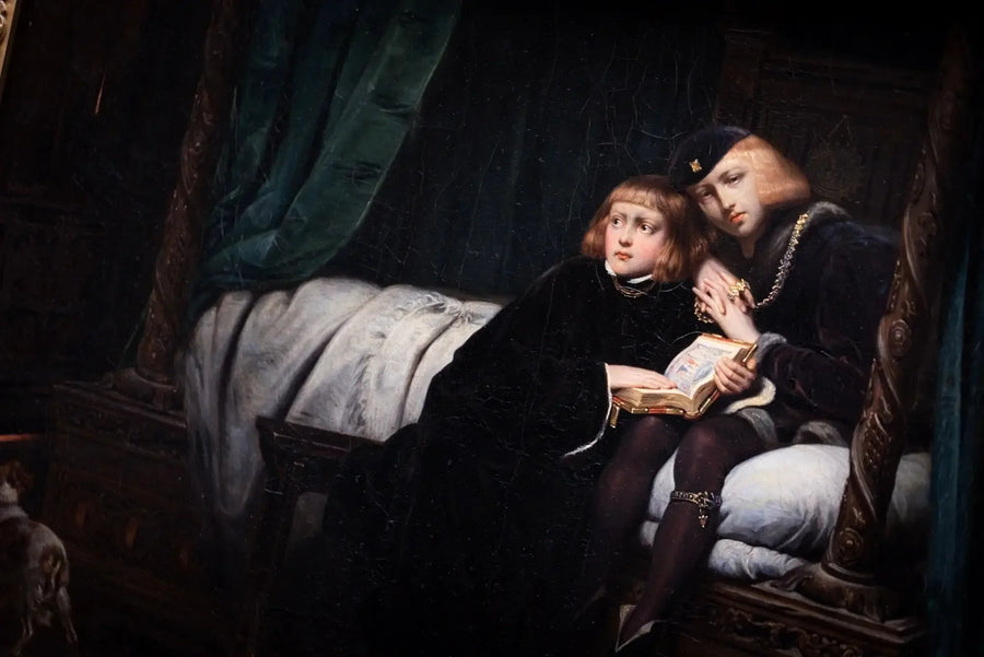 Édouard V og hertugen av York i Toweren - Paul Delaroche

Source:
Édouard V et le duc d'York dans la Tour - Paul Delaroche