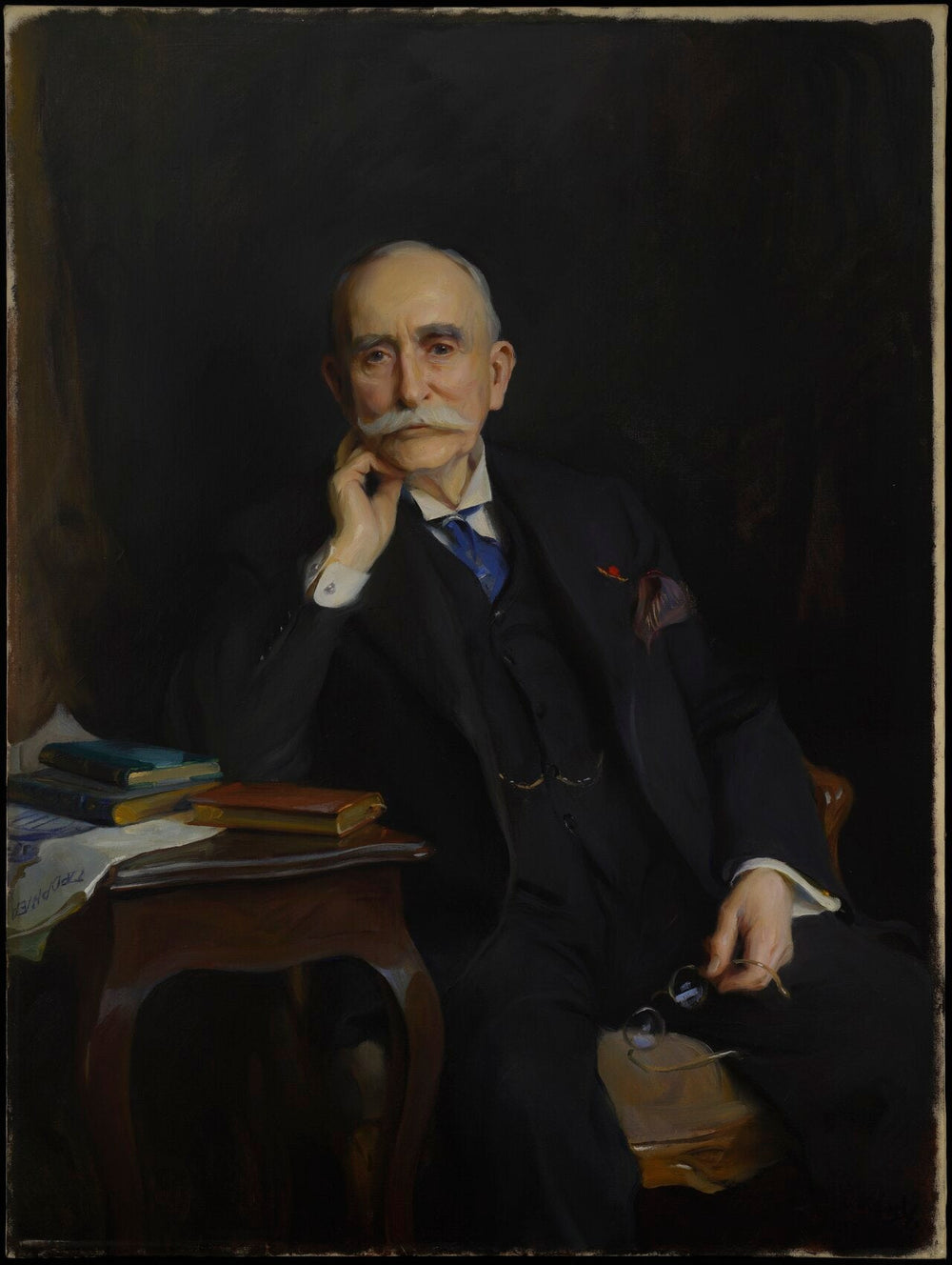 Edward Tuck (1842-1938), promotion de 1862 - Philip de László image 1 copie peinte à la main à l’huile