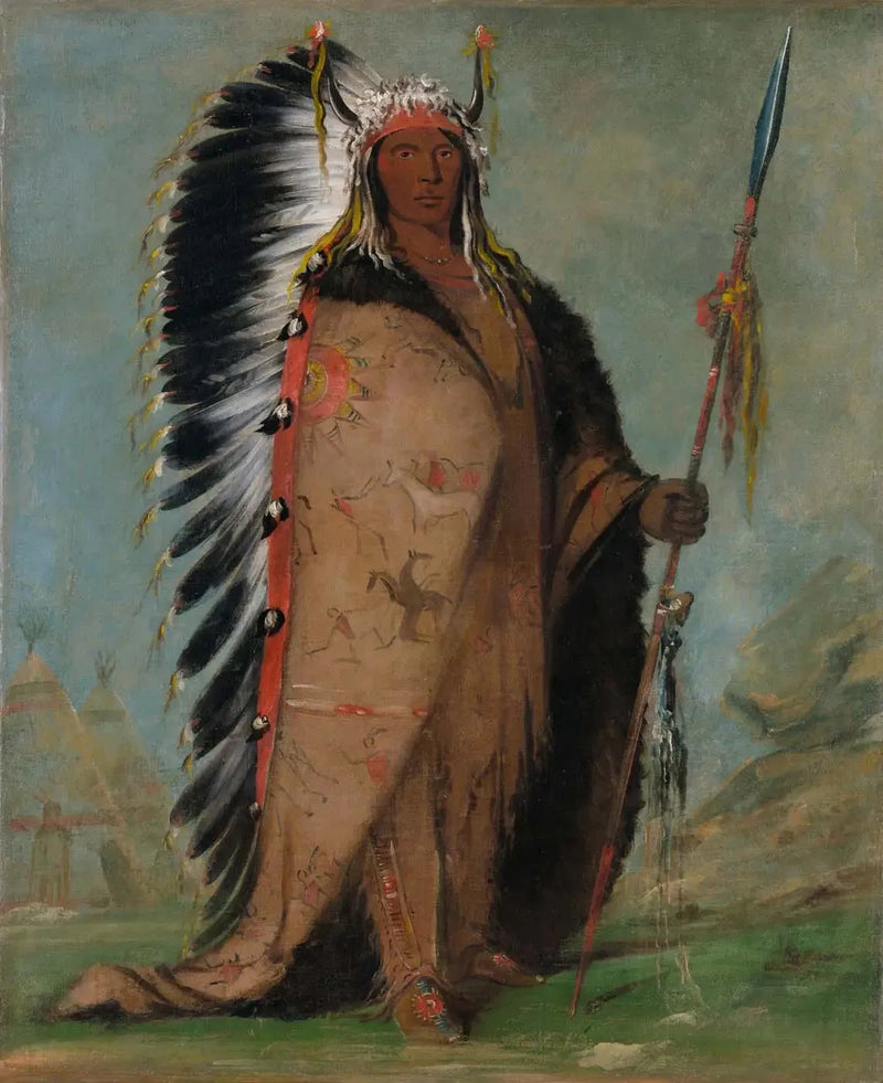 Ee-áh-sá-pa, Black Rock, en chef med to vannkokere - George Catlin

Source:
Ee-áh-sá-pa, Black Rock, un chef à deux bouilloires - George Catlin