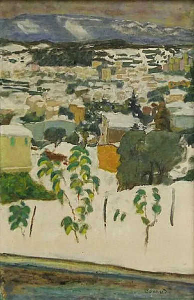 Snøeffekt - Pierre Bonnard