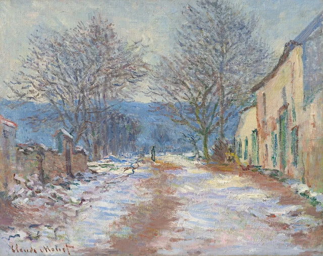 Snøeffekt i Limetz W1056 - Claude Monet