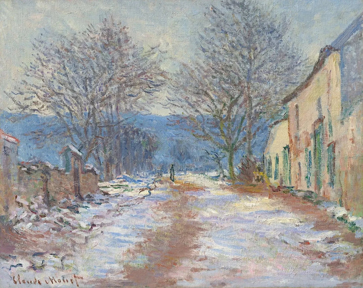 Snøeffekt i Limetz W1056 - Claude Monet