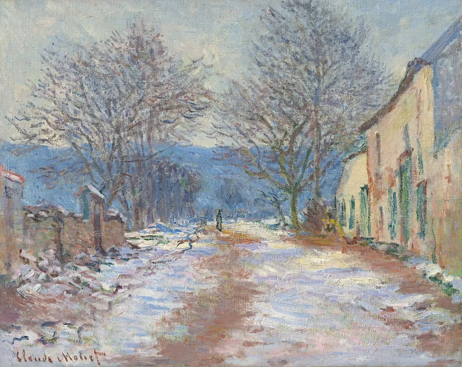 Snøeffekt i Limetz W1056 - Claude Monet
