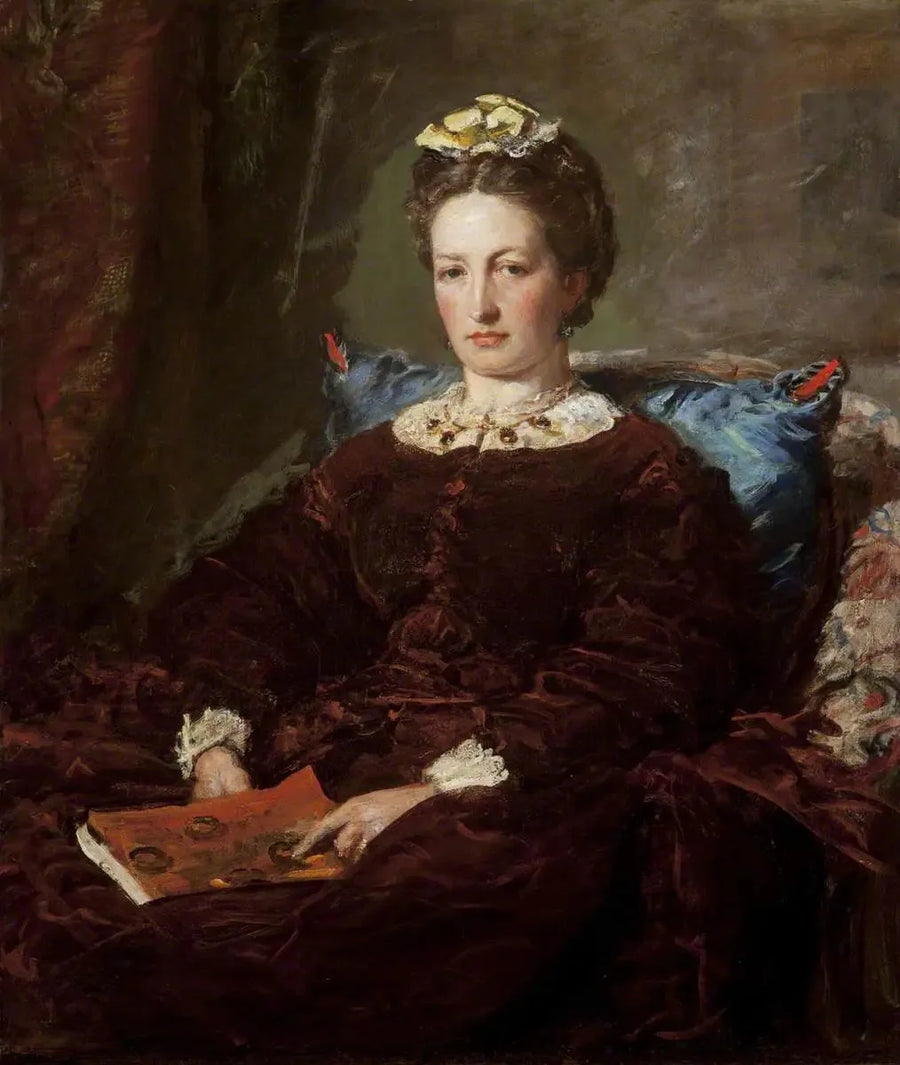 Effie Millais, født Gray (1828-1897) - John Everett Millais

Source:
Effie Millais, née Gray (1828-1897) - John Everett Millais