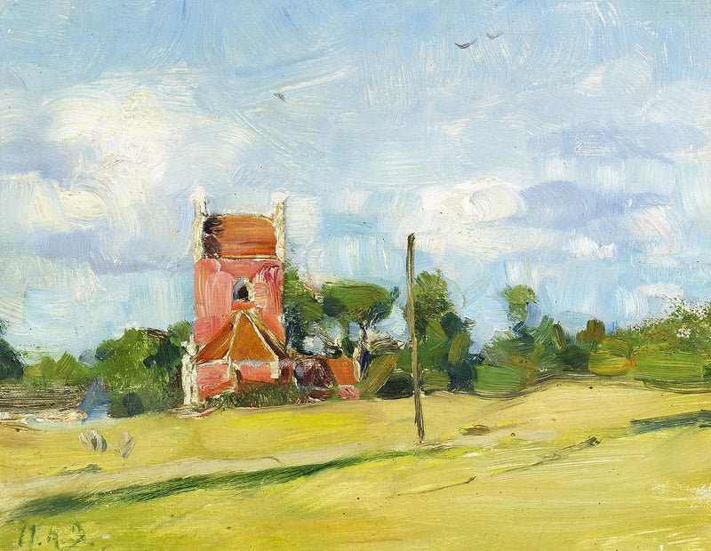 Byrum kirke på Læsø-øya, Danmark. - H. A. Brendekilde

Source:
Église de Byrum sur l'île de Læsø, au Danemark. - H. A. Brendekilde