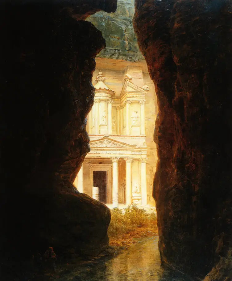 El Khasné, Petra - Frederic Edwin Church

Source:
El Khasné, Pétra - Frederic Edwin Church