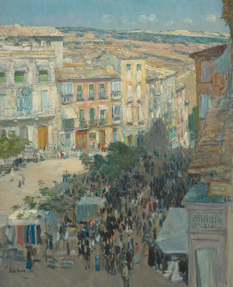 El Zocodover, Toledo, Spania - Childe Hassam

Source:
El Zocodover, Tolède, Espagne - Childe Hassam