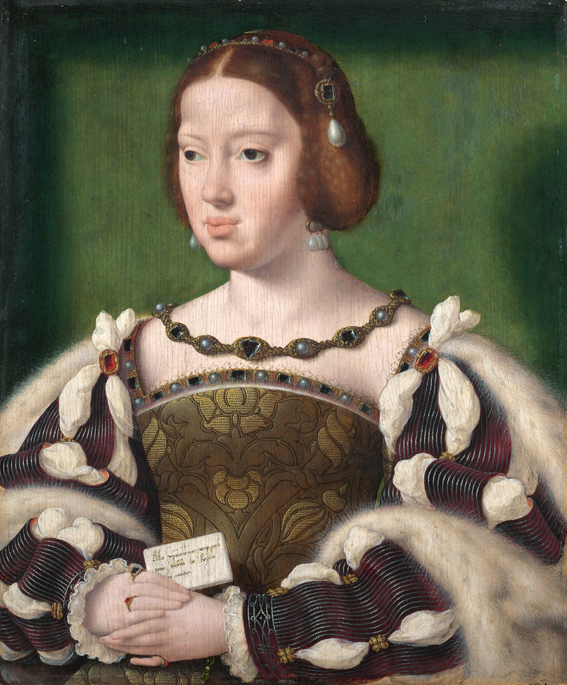 Éléonore av Østerrike - Joos van Cleve