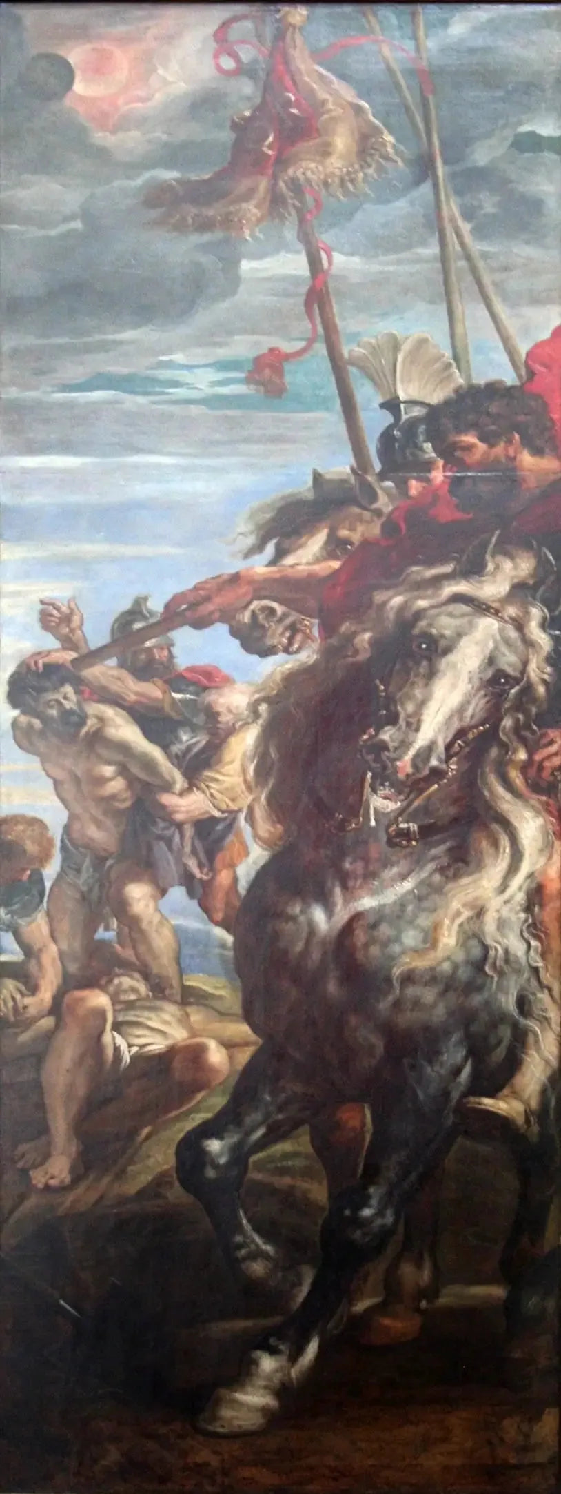 Korsets opphøyelse (høyre panel) - Peter Paul Rubens