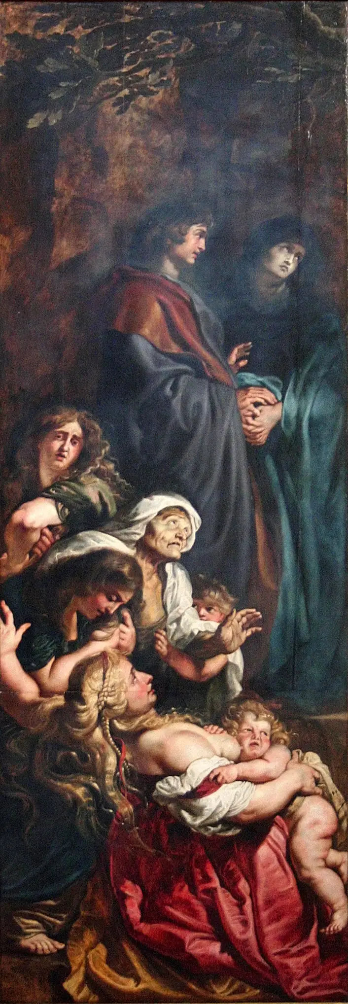 Korsets Høyde (venstre panel) - Peter Paul Rubens